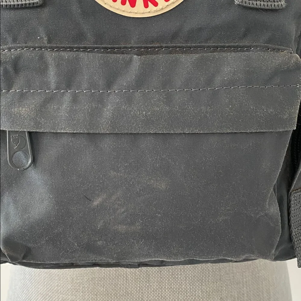 Fjallraven Kanken Mini Backpack 3L Dark Gray Chacole Outdoor Casual